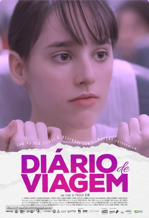 Diario De Viagem (Butterfly Diaries) - Brazilian Movie Poster