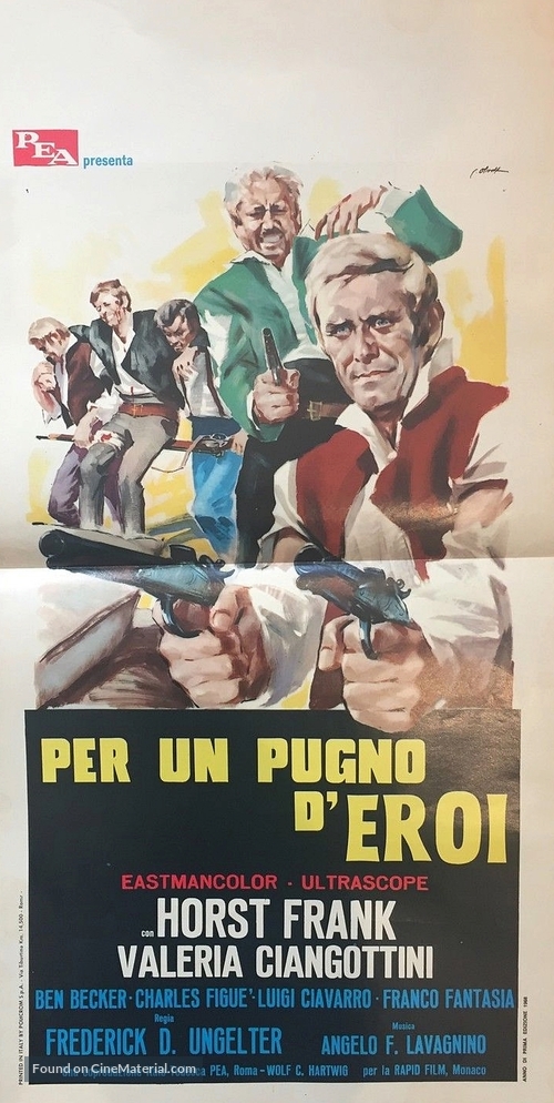 Eine Handvoll Helden - Italian Movie Poster