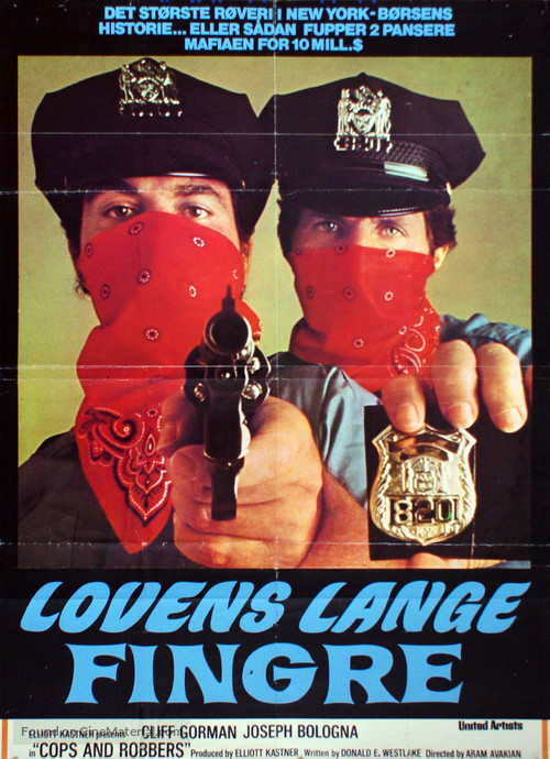 Cops and Robbers - Danish Movie Poster