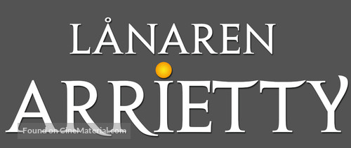 Kari-gurashi no Arietti - Swedish Logo