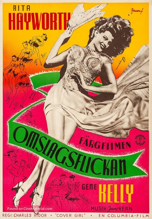 Cover Girl - Swedish Movie Poster