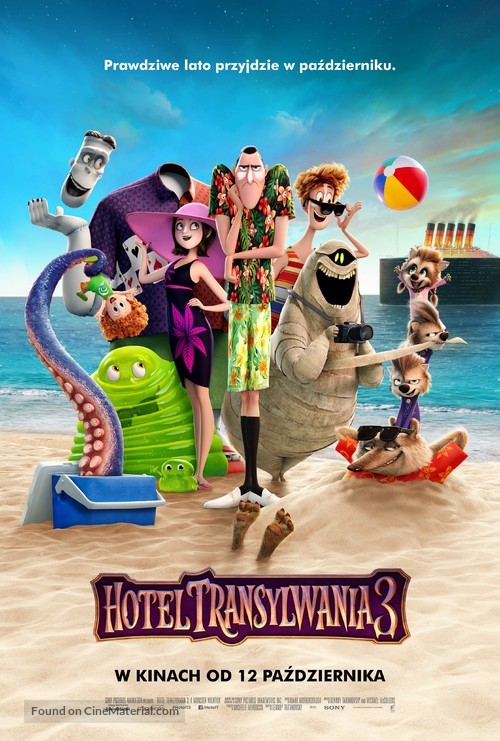 Hotel Transylvania 3: Summer Vacation - Polish Movie Poster