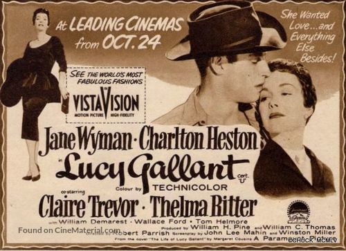 Lucy Gallant - British Movie Poster