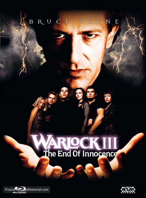 Warlock III: The End of Innocence - Austrian Blu-Ray movie cover