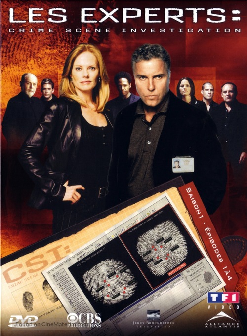 &quot;CSI: Crime Scene Investigation&quot; - French Movie Cover