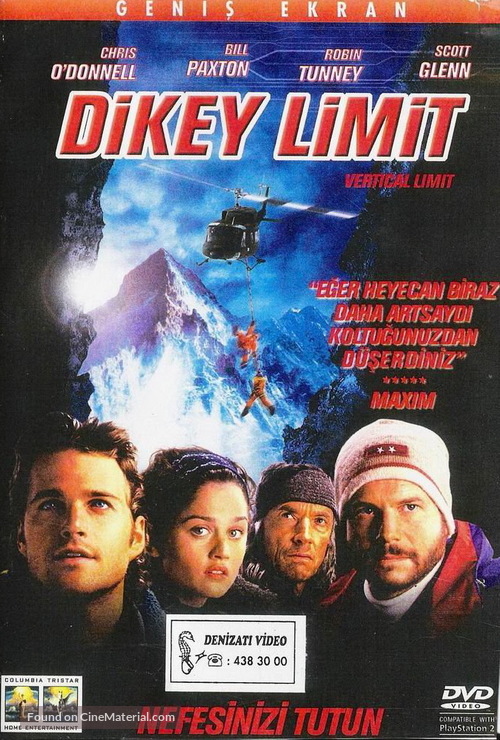 Vertical Limit - Turkish Movie Cover