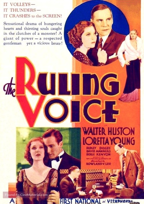 The Ruling Voice - Movie Poster