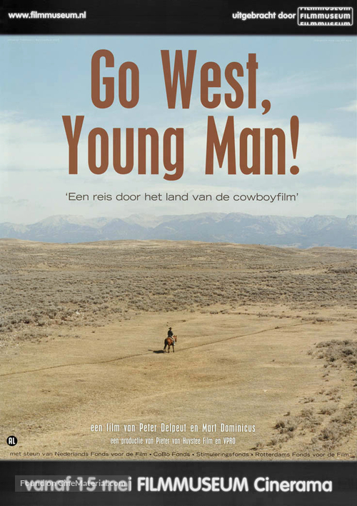 Go West, Young Man! - Dutch Movie Poster