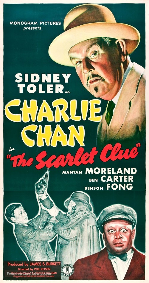 The Scarlet Clue - Movie Poster