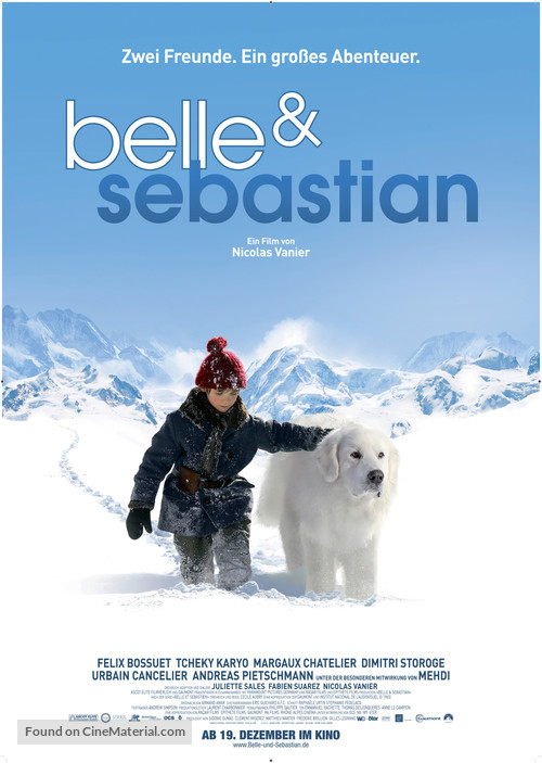 Belle et S&eacute;bastien - German Movie Poster