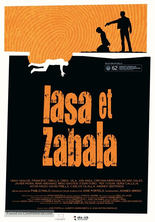 Lasa y Zabala - French Movie Poster