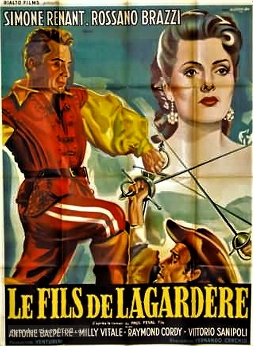 Il figlio di Lagard&egrave;re - French Movie Poster