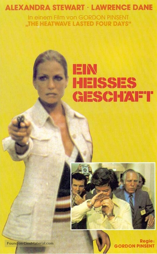The Heatwave Lasted Four Days - German VHS movie cover