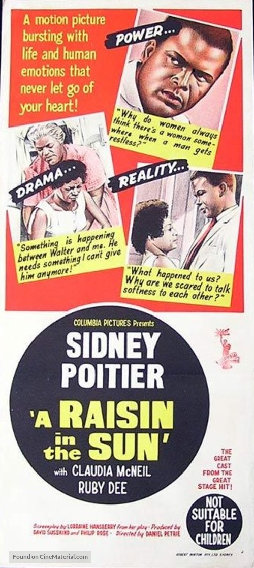 A Raisin in the Sun - Australian Movie Poster