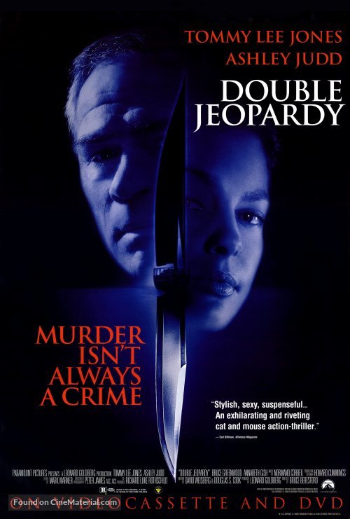 Double Jeopardy - Video release movie poster