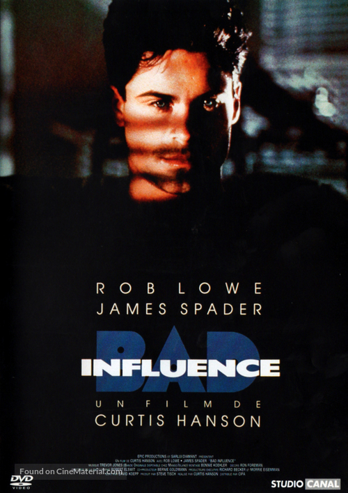 Bad Influence - French Movie Cover