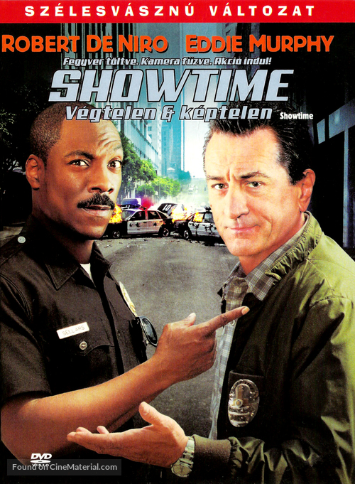 Showtime - Hungarian DVD movie cover