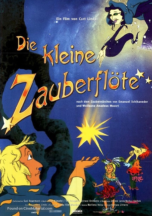 Die kleine Zauberfl&ouml;te - German Movie Poster