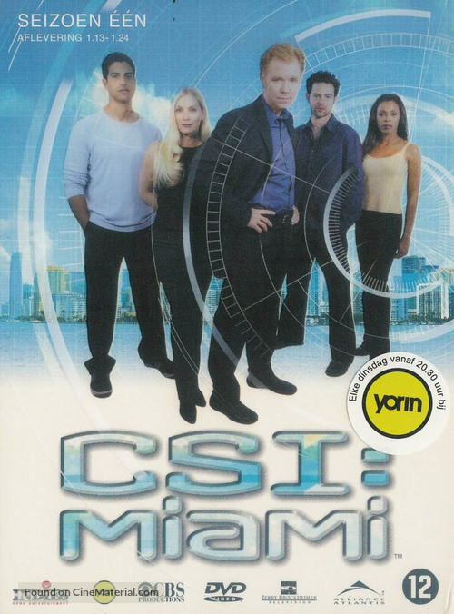 &quot;CSI: Miami&quot; - Dutch DVD movie cover