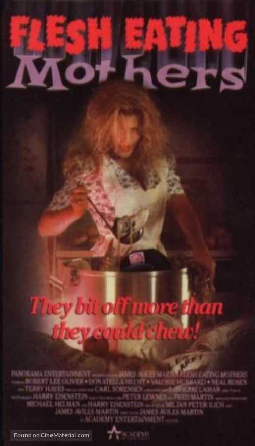 Flesh Eating Mothers - VHS movie cover