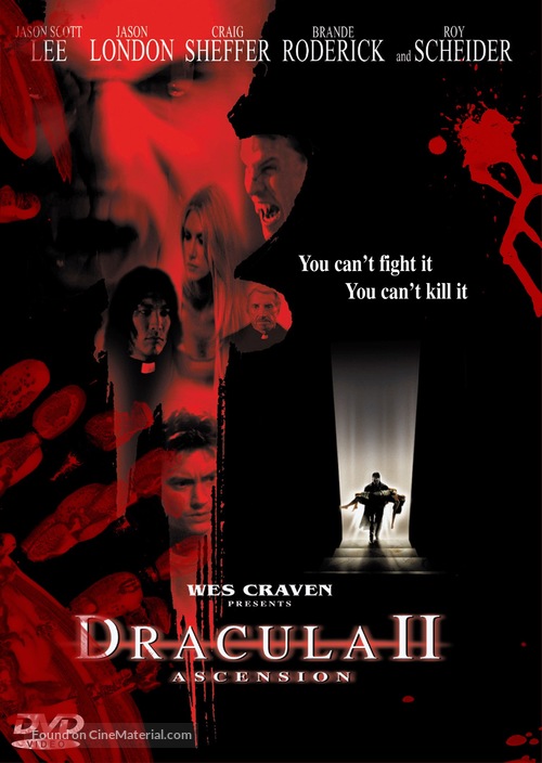 Dracula II: Ascension - DVD movie cover