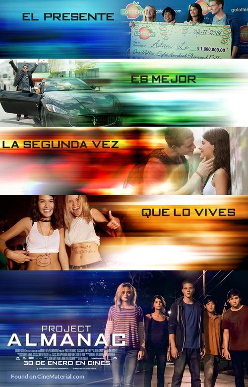 Project Almanac - Spanish Movie Poster