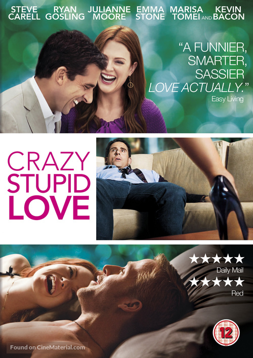 Crazy, Stupid, Love. - British Movie Cover