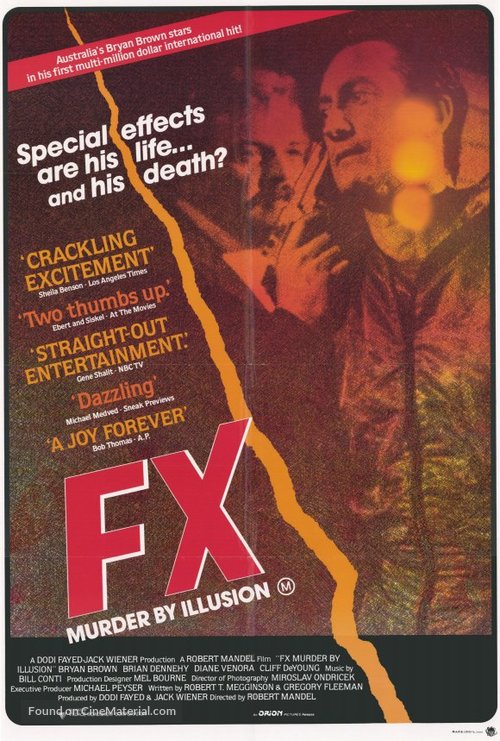F/X - Australian Movie Poster