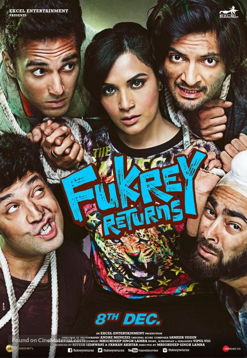 Fukrey Returns 2017 South African Movie Poster