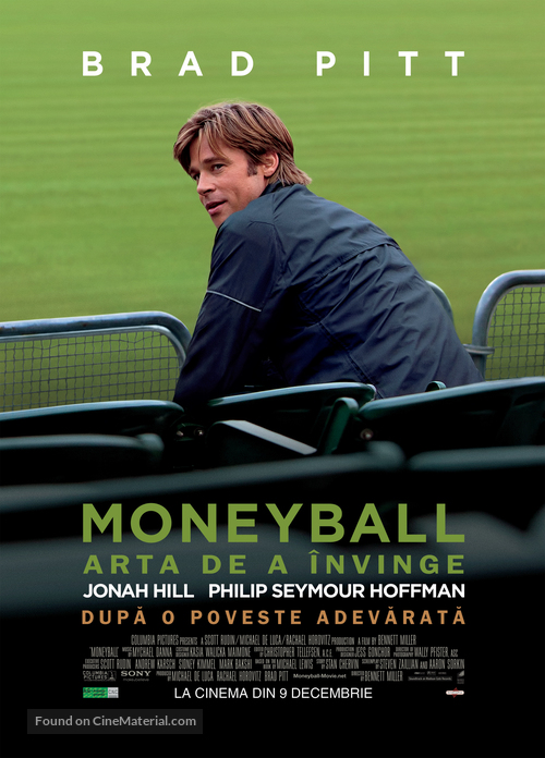 Moneyball - Romanian Movie Poster