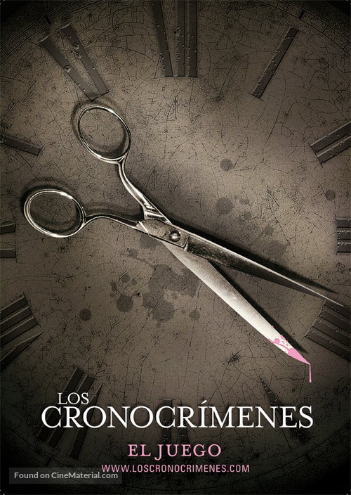 Los cronocr&iacute;menes - Spanish Never printed movie poster
