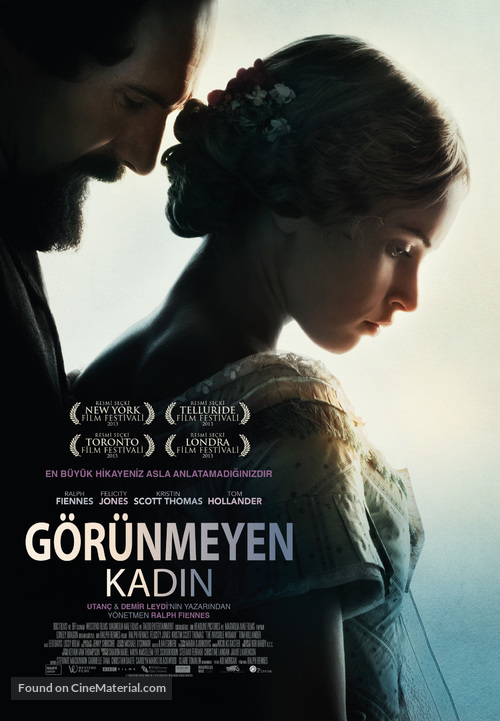 The Invisible Woman - Turkish Movie Poster