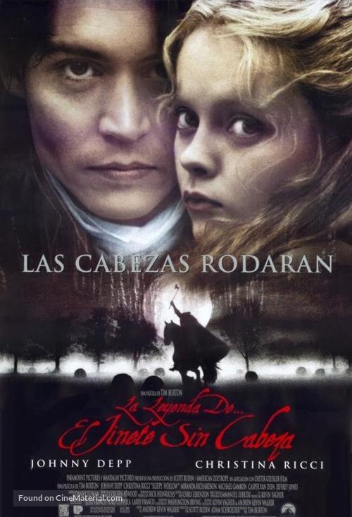 Sleepy Hollow - Argentinian Movie Poster