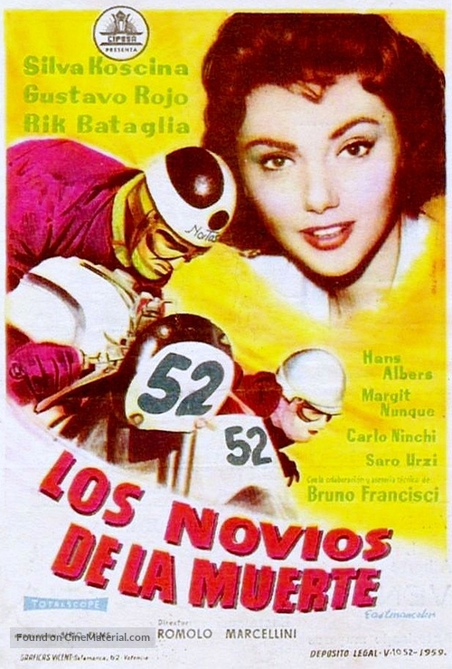 I fidanzati della morte - Spanish Movie Poster