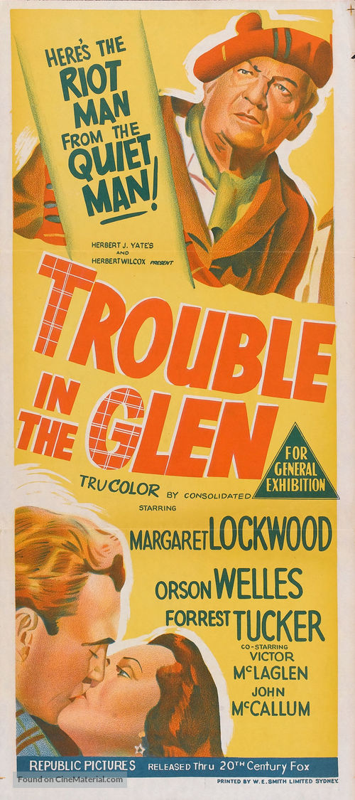 Trouble in the Glen - Australian Movie Poster