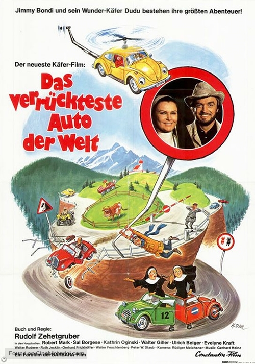 Das verr&uuml;ckteste Auto der Welt - German Movie Poster