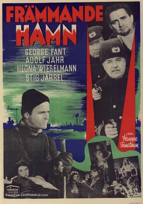 Fr&auml;mmande hamn - Swedish Movie Poster