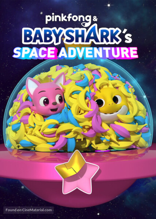 Pinkfong and Baby Shark&#039;s Space Adventure - British Video on demand movie cover