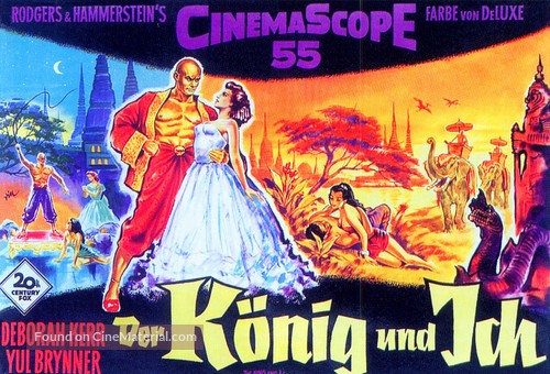 The King and I - German Movie Poster
