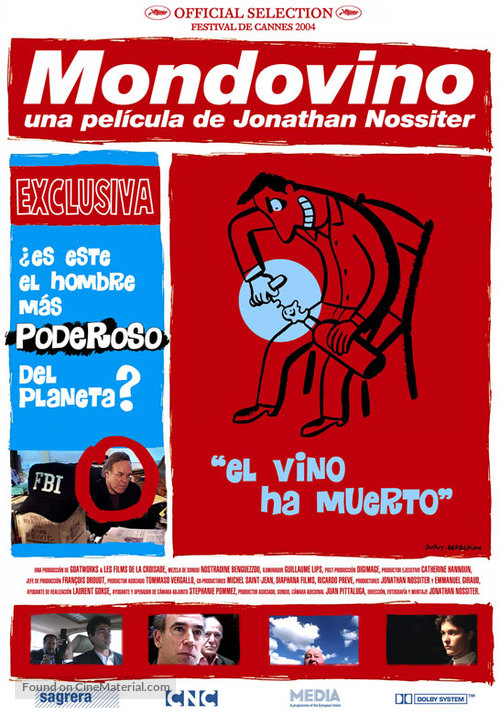 Mondovino - Spanish Movie Poster