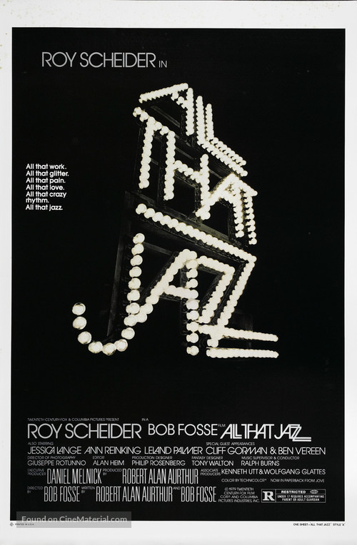 All That Jazz - Movie Poster