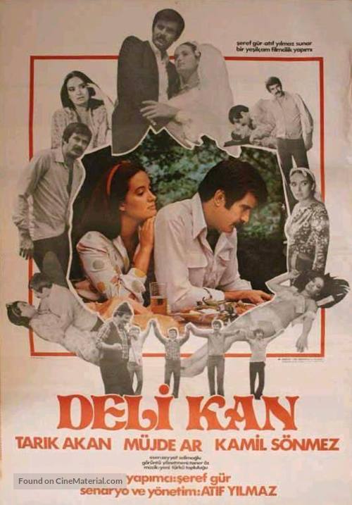 Deli kan - Turkish Movie Poster