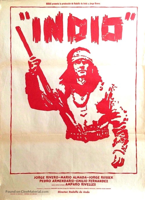 Indio - Mexican Movie Poster