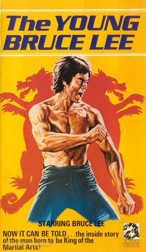 The Real Bruce Lee - British VHS movie cover