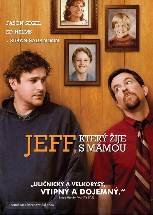 Jeff Who Lives at Home - Czech DVD movie cover