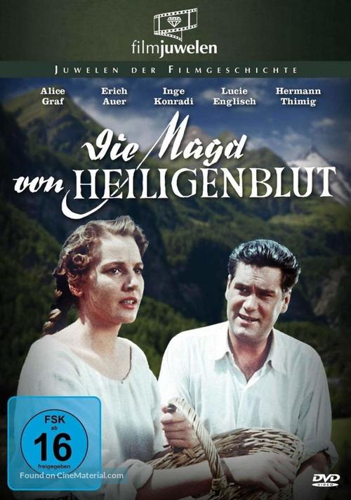 Die Magd von Heiligenblut - German Movie Cover