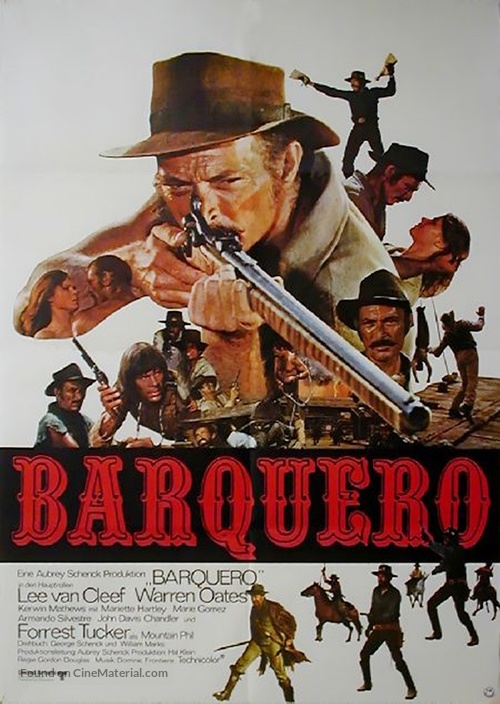Barquero - German Movie Poster