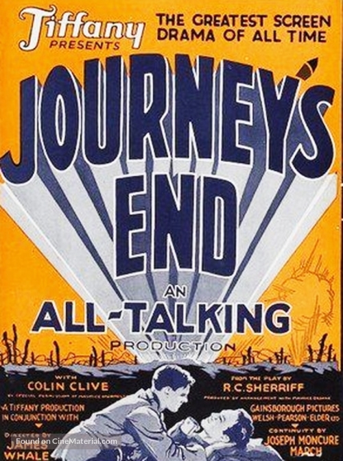 Journey&#039;s End - Movie Poster