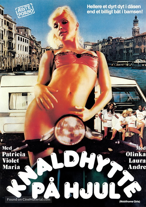 Mobilhome Girls - Danish Movie Poster