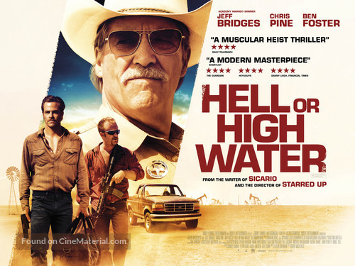 Hell or High Water - British Movie Poster